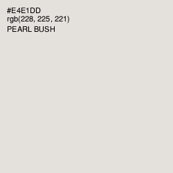 #E4E1DD - Pearl Bush Color Image